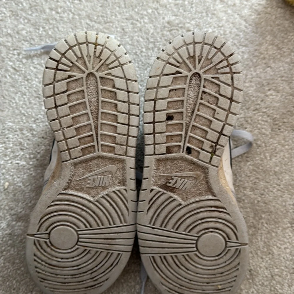 Nike High Dunks “retro” in White and Powder Blue - Picture 3 of 6